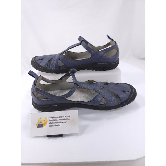 JBU By Jambu Cynthia Casual Strap Mary Jane Shoe Womens Size 9M Blue Black - Picture 4 of 9